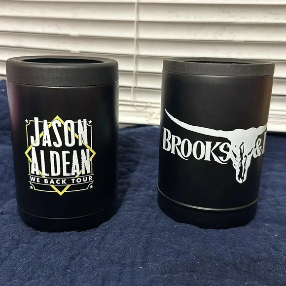 Bundle of 2: Jason Aldean & Brooks & Dunn Stainless Steel Cups Tour Concert - Picture 5 of 6